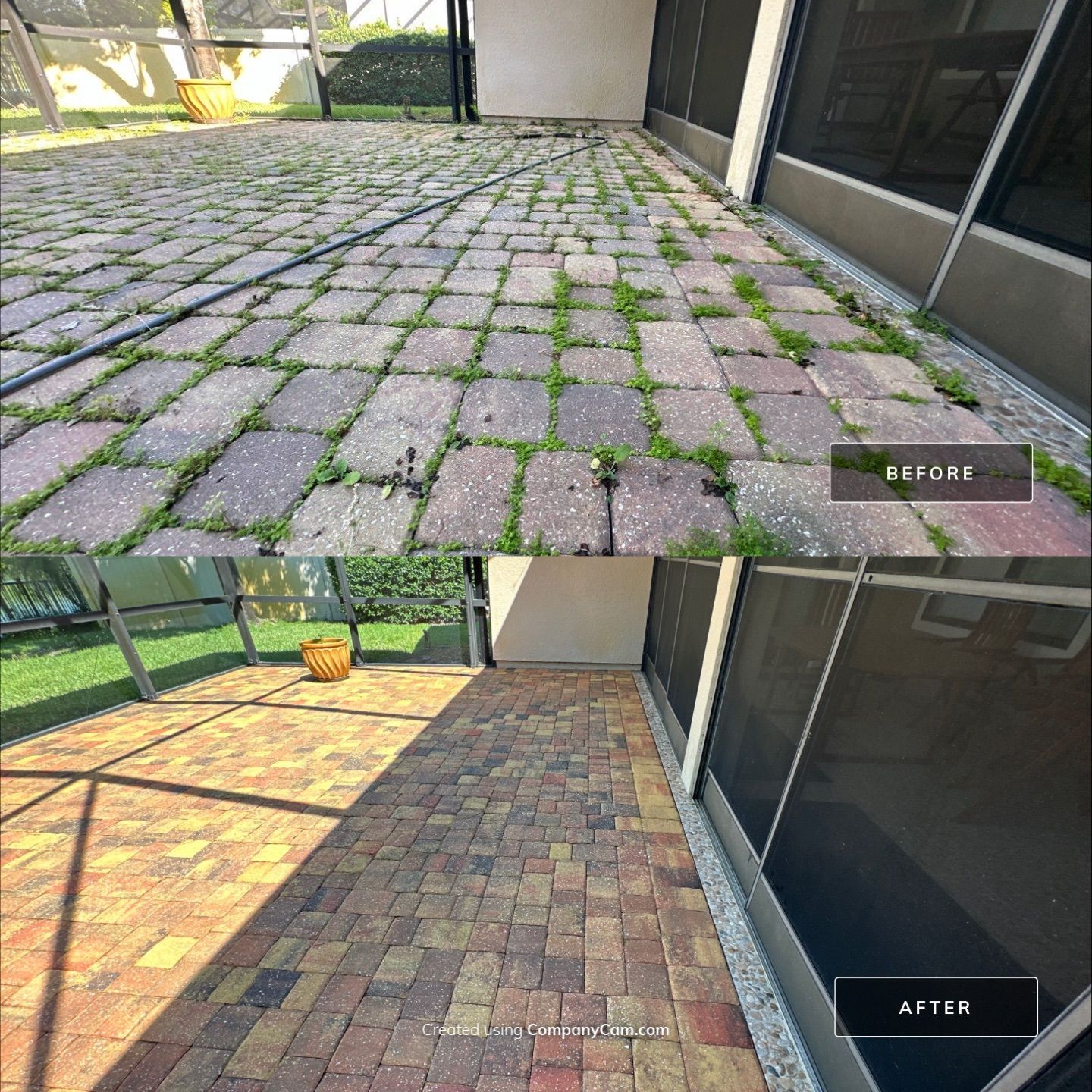 Revitalizing Beauty: Paver, Driveway, and Sidewalk Cleaning in St. Augustine with Express Clean 360